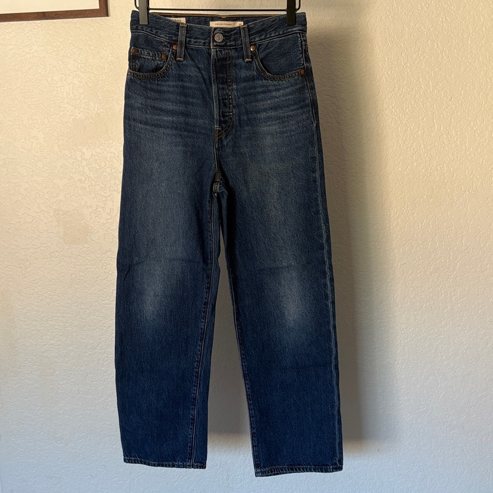 Levi’s ribcage straight jeans